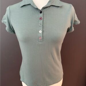 Women's Lija Golf Green Polo Shirt